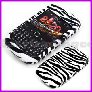 Hard Case Cover Blackberry 8520 8530 Curve Zebra  