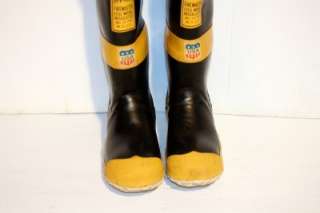 You are bidding on a used pair of Servus Firefighters 3/4 Bunker boots 