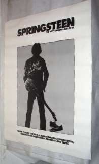 Bruce Springsteen Born to Run Original Poster Promo Ad  