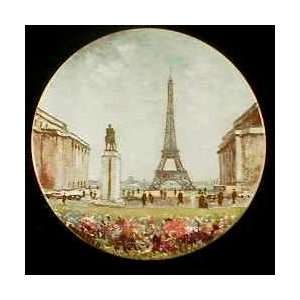 Eiffel Tower Collectible Plate by Limoges