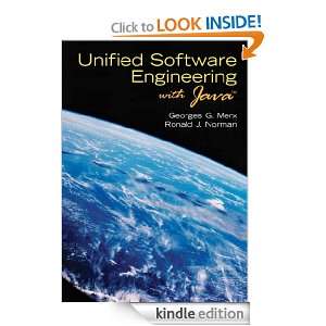 Unified Software Engineering With Java Georges G. Merx, Ronald J 