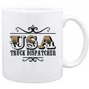  New  Usa Truck Dispatcher   Old Style  Mug Occupations 