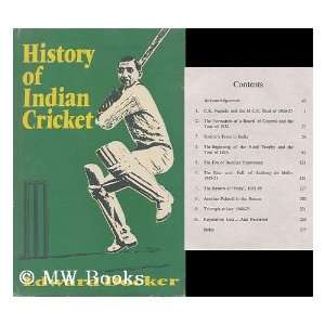  History of Indian cricket Edward Wybergh Docker Books