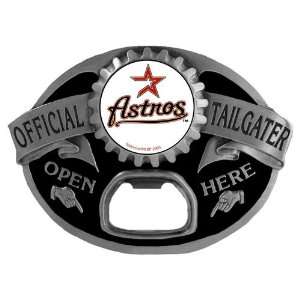   Astros MLB Bottle Opener Tailgater Belt Buckle: Sports & Outdoors