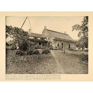  1919 Print John DeWolff Home Rockland Co. New York 