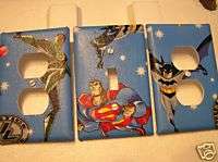 Light Switch Plate/Outlet Covers with Justice League  