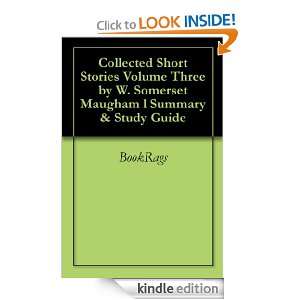 Collected Short Stories Volume Three by W. Somerset Maugham l Summary 