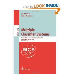  Multiple Classifier Systems: Second International Workshop 