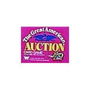  The Great American Auction Card game Toys & Games