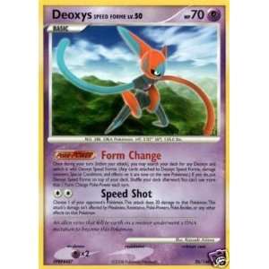 Pokemon Diamond & Pearl Legends Awakened Single Card Deoxys Speed 