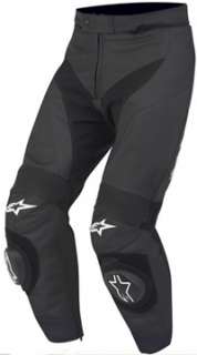 New Alpinestars Track Leather Pants Black EU Size 52 Pant Motorcycle 