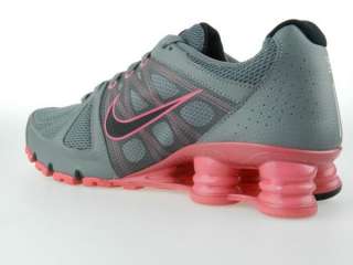 NIKE SHOX AGENT+ NEW Womens Spark Pink Grey iPod Ready Running Shoes 