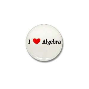  Algebra Teacher Gift Math Mini Button by CafePress: Patio 