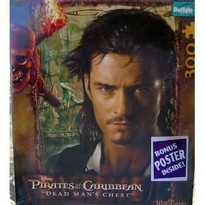  300pc. Dead Mans Chest Will Turner Puzzle Toys & Games