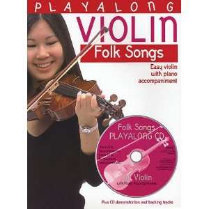  Playalong Violin Folk Songs (9780711991590) Hal Leonard 