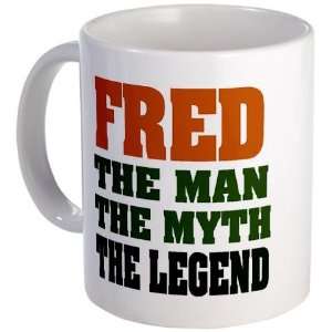  FRED   The Legend Funny Mug by 