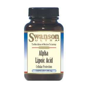  Alpha Lipoic Acid 300 mg 60 Caps by Swanson Ultra Health 