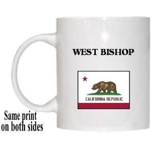    US State Flag   WEST BISHOP, California (CA) Mug 