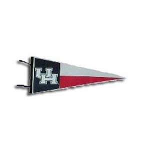  University of Houston Cougars Uh Texas Flag Pennant 