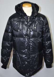 John Galliano Down Hooded Jacket Coat Parka US S EU 48  