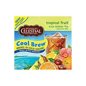   Cool Brew Tropical Fruit Iced Herbal Tea Caffeine Free    40 Tea Bags