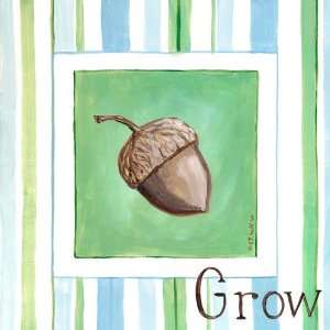  Grow Acorn Canvas Reproduction