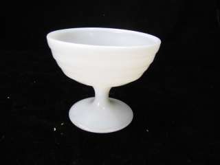 Vintage Milk Glass Sherbert Cup ~Opaque  