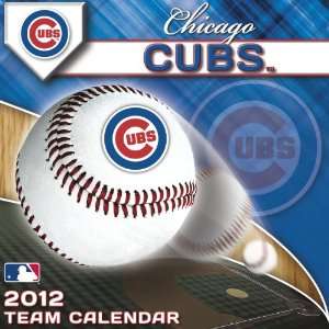  2012 CHICAGO CUBS BOX CALENDAR (9781436089982) Perfect 