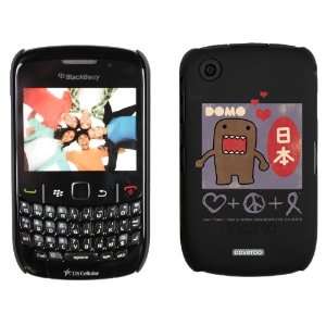 Domo Love + Peace + Hope Help Japan 3 design on BlackBerry Curve 9300 