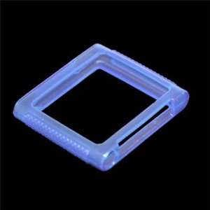  Soft TPU Gel Case Cover for iPod Nano 6th Generation (Blue 