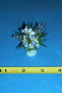 Elegant 2 h miniature dollhouse FORMAL flower arrangement #11  