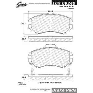    Centric Parts 301.09240 Premium Ceramic Disc Brake Pads Automotive