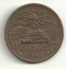 VERY NICELY DETAILED HIGH END BROWN UNC 1945 MEXICO 20 CENTAVOS A277