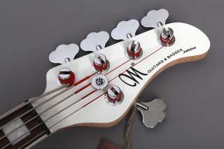 MAYONES JABBA CLASSIC 5 STRING BASS NEW MONOLITH WHITE  