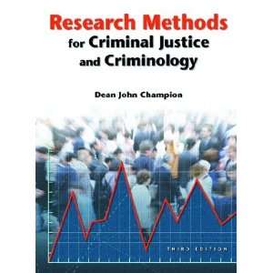  Research Methods for Criminal Justice and Criminology (3rd 
