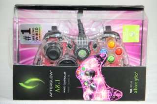 New Xbox 360 Afterglow AX.1 PDP Controller Pink  