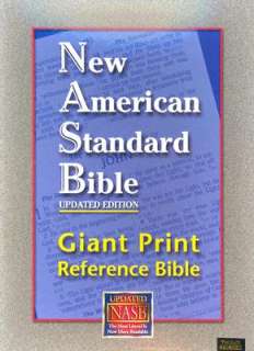 Giant Print Reference Bible NASB  