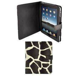 Apple iPad Giraffe Pattern Leatherette Portfolio Case  
