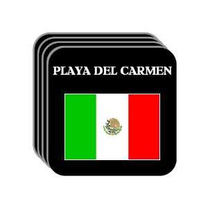  Mexico   PLAYA DEL CARMEN Set of 4 Mini Mousepad 
