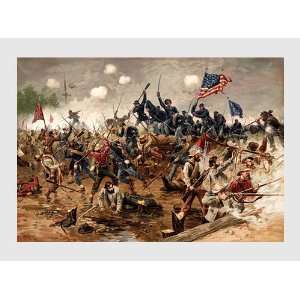 Battle of Spotsylvania print 
