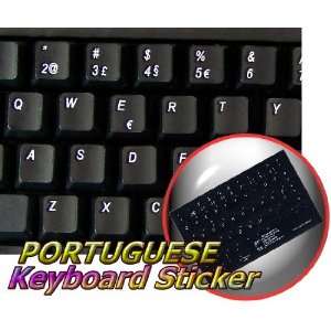  PORTUGUESE (TRADITIONAL) NON TRANSPARENT KEYBOARD STICKER 