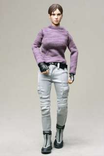 gc0109 Purple Web Stripe Sweater for 1/6 Figure CY HT TTL GIRL G 
