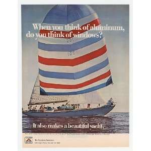  1967 SA Long Ondine Race Yacht Aluminum Association Print 