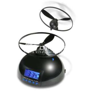 New Digital Alarm Clock Screw Propeller Flying Style  