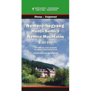  Nemira Mountains (Transylvania, Romania) 160,000 Hiking Map 