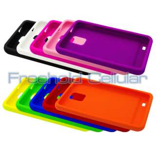 10x Silicone Covers Cases+Film for Samsung Infuse 4G  