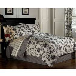   Toile 6 piece Twin size Bed in a Bag with Sheet Set  