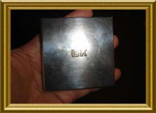 ANTIQUE Sterling Silver (Peru Esterlina 925) & Gold Compact 