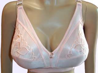 LOT OF 6 SATIN FULL COVERAGE WIRE FREE PLUS SIZE BRA  