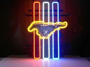 New Ford Mustang Neon Light Sign Gift Garage Display Pub Home Beer Bar 